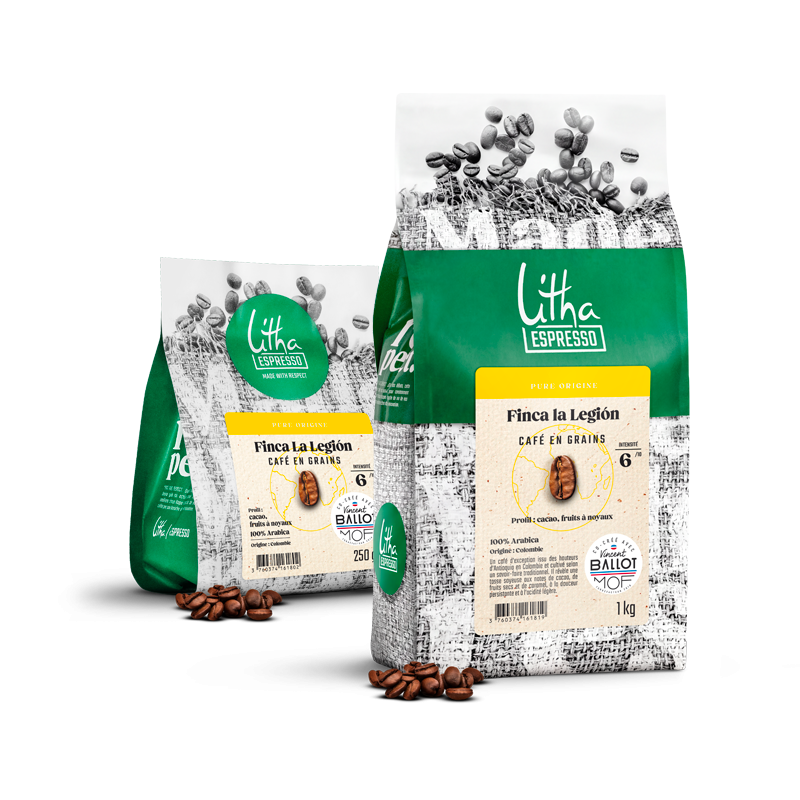 Paquet de café Litha Espresso Finca la Legión