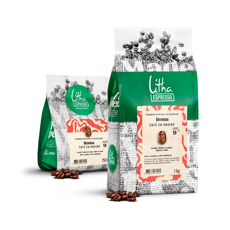 Paquet de café Litha Espresso Roma